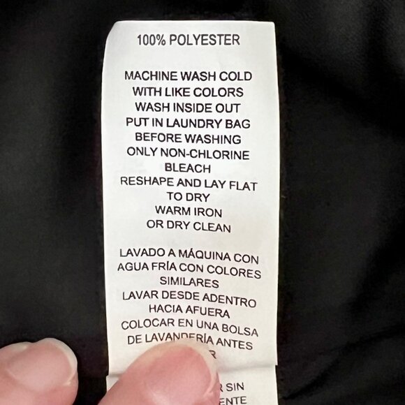 Michael Kors Womens Black Gray White Houndstooth Pencil Skirt XL Back Zip NWOT - Picture 7 of 13